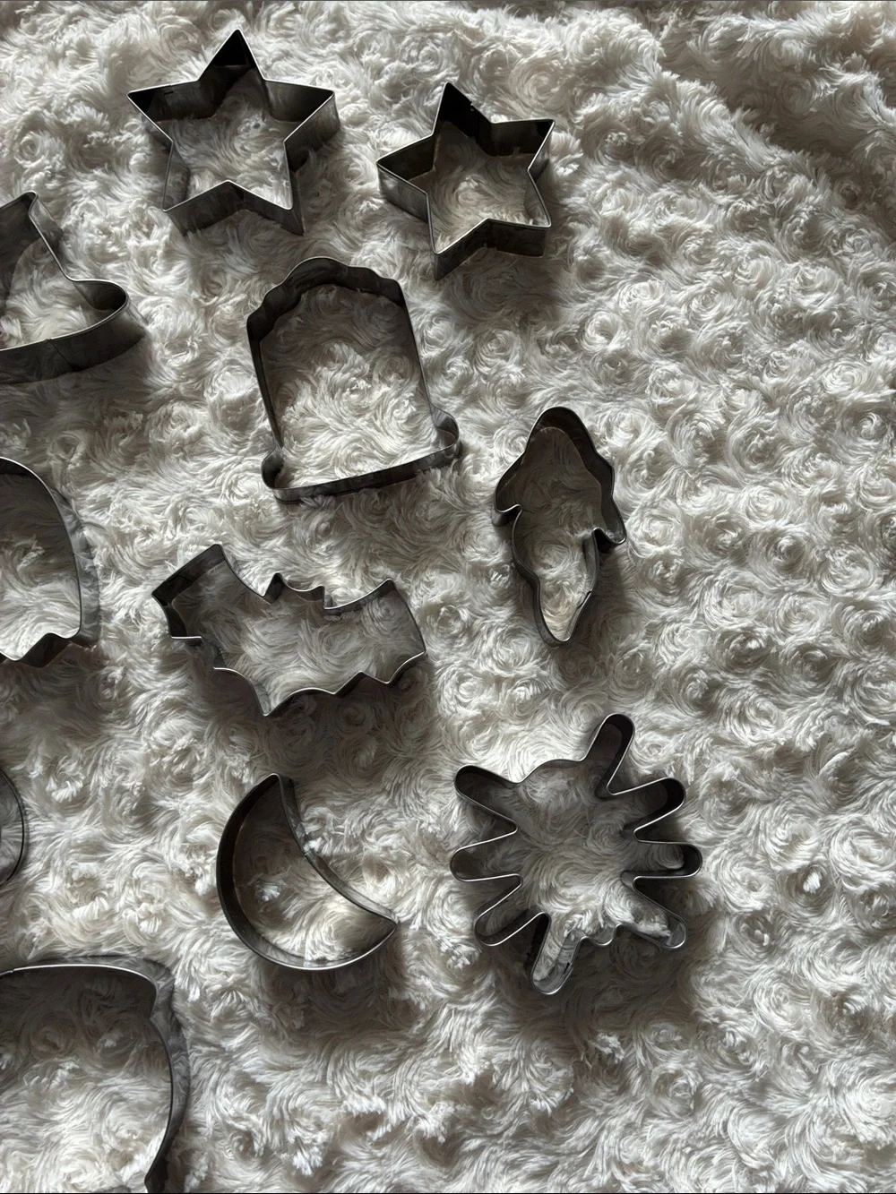 Assorted Halloween Cookie Cutters - Metal Set